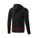 Real Madrid Trainingsjacke Hoodie 2017-18 Sort